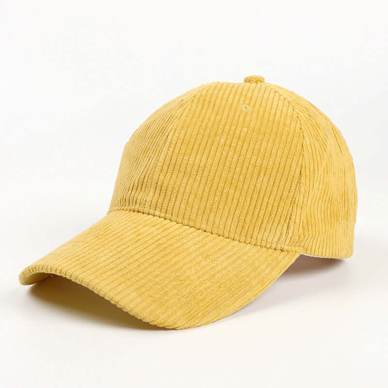 All-match pure corduroy baseball cap for men and women by BONEHEAD PRO-CREATIONS, perfect for autumn and winter.