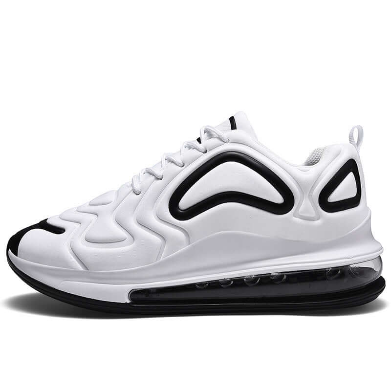 BONEHEAD PRO-CREATIONS stylish white and black sports shoes for sneaker lovers, perfect for casual wear or workouts.