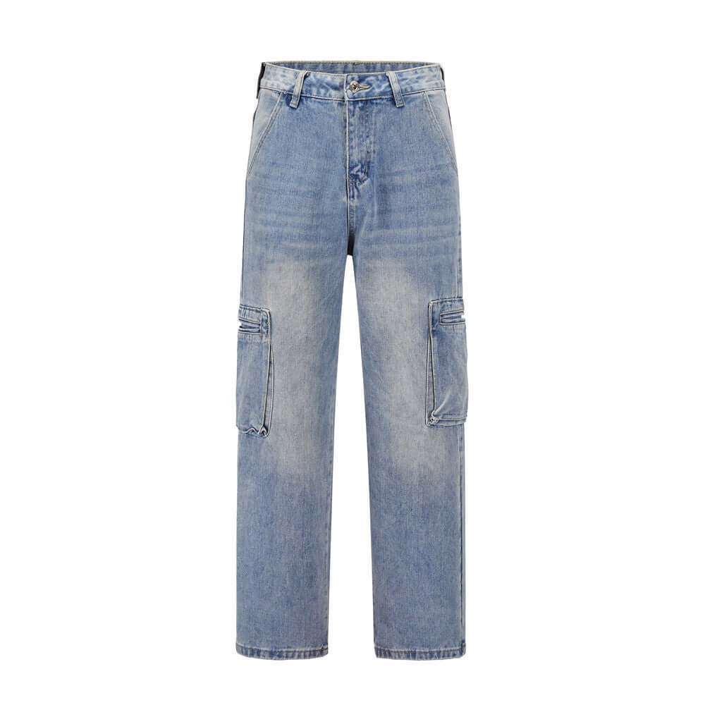 Men’s rugged denim jeans for job sites
