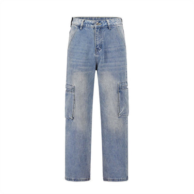Men’s rugged denim jeans for job sites