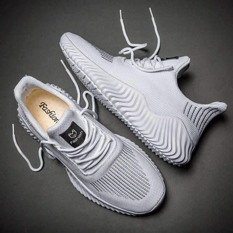 Sports shoes by BONEHEAD PRO-CREATIONS featuring breathable mesh cloth, perfect for casual wear and active lifestyles.