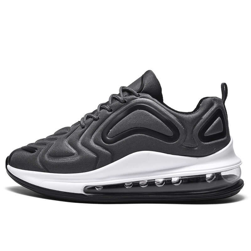 BONEHEAD PRO-CREATIONS sports shoes in black with a sleek design and air cushion sole, perfect for sports lovers.