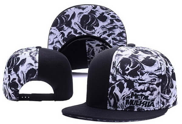 Stylish unisex baseball cap featuring a black and white design, perfect for hip hop enthusiasts. Adjustable fit, made from cotton.