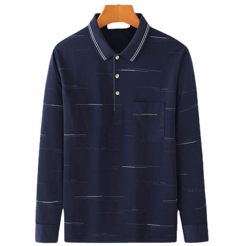 Middle-aged men’s autumn fashion top
