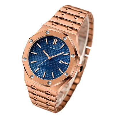 Stylish diamond-studded fashion wristwatch