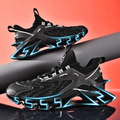 Trendy Korean mesh sneakers for men