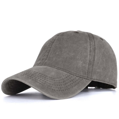 Washed baseball cap for men and women from BONEHEAD PRO-CREATIONS, perfect outdoor distressed sun hat.