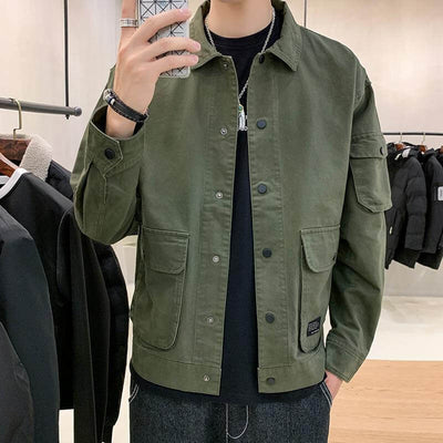 Men’s casual autumn Korean jacket