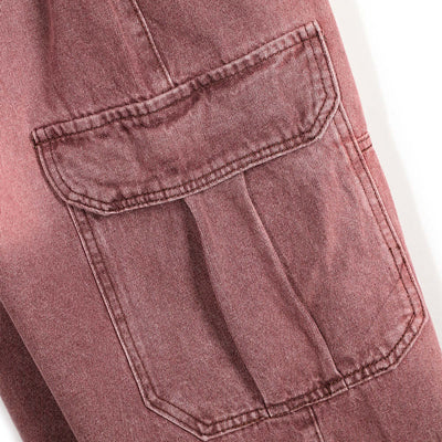 Personalized embroidered work jeans for men