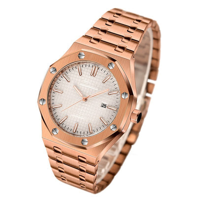 Fashionable women’s crystal-studded quartz wristwatch