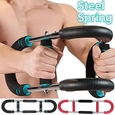 BONEHEAD PRO-CREATIONS Arm Strengthener with steel spring, ideal for upper body workouts and muscle training.